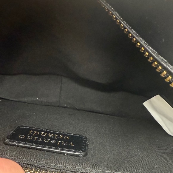 Valentino Orlandi Crossbody Bag Black Vegan‎ Leather Studded  Purse $280 - Picture 6 of 14